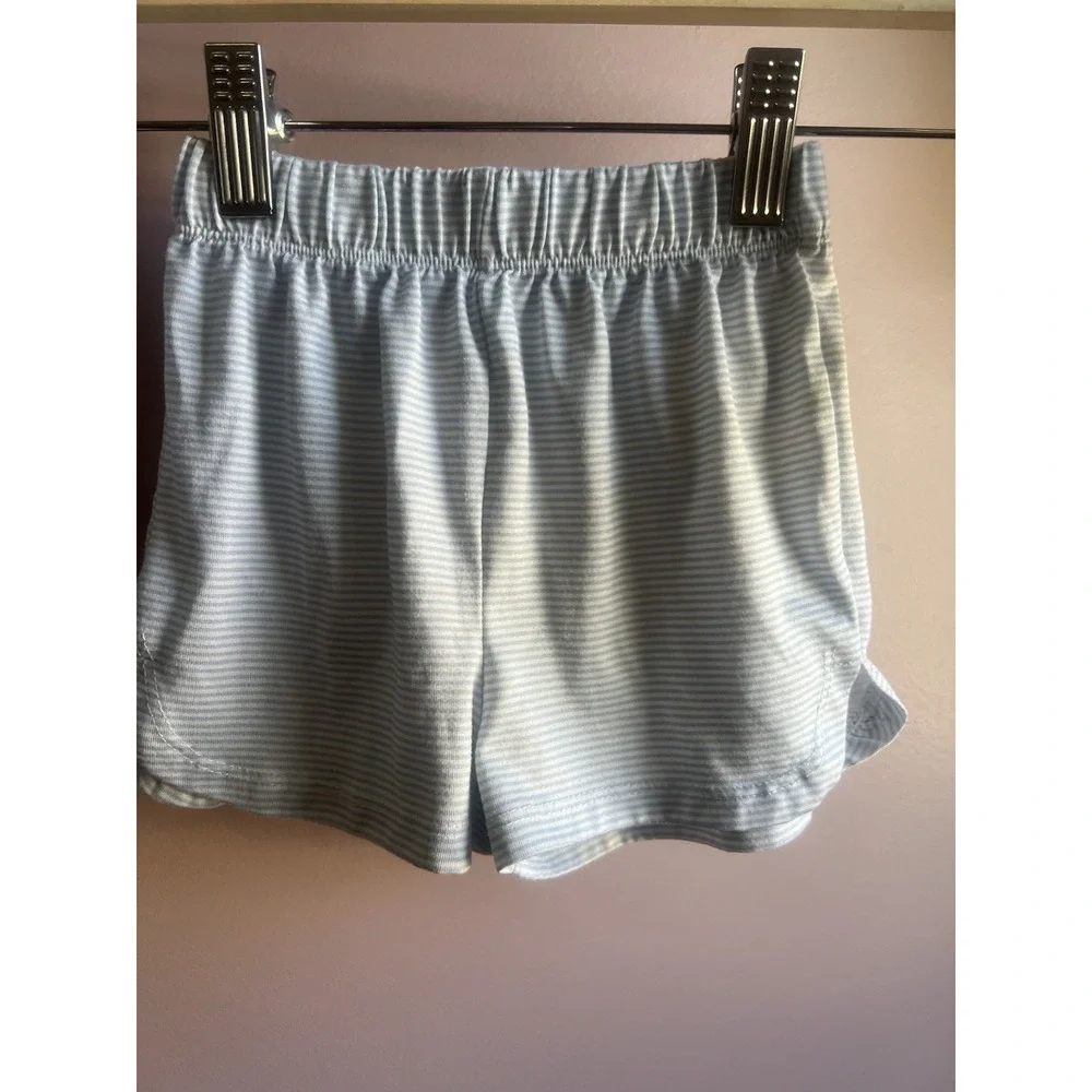 Copper Key Girl Toddler Lounge Set/Pajamas Blue White Strips Long Sleeve Size 2T